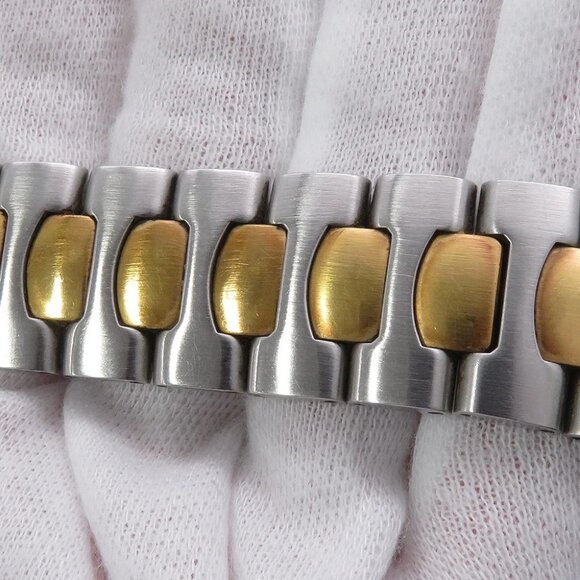 OMEGA Seamaster Polaris Digiana 32mm Steel 18K Yellow Gold Black Dial DB386.... - Picture 8 of 9